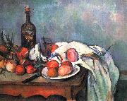 Paul Cezanne Stilleben mit Zwiebeln France oil painting artist